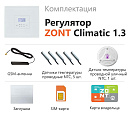 ZONT Climatic 1.3 Погодозависимый автоматический GSM / Wi-Fi регулятор (1 ГВС + 3 прямых/смесительных) с доставкой в Ачинск
